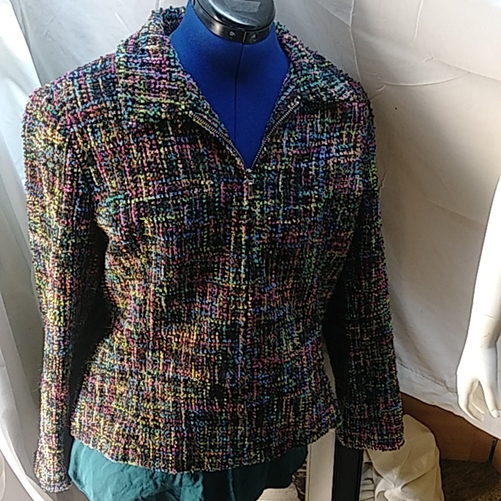 Coldwater Creek Jacket 16 multicolor